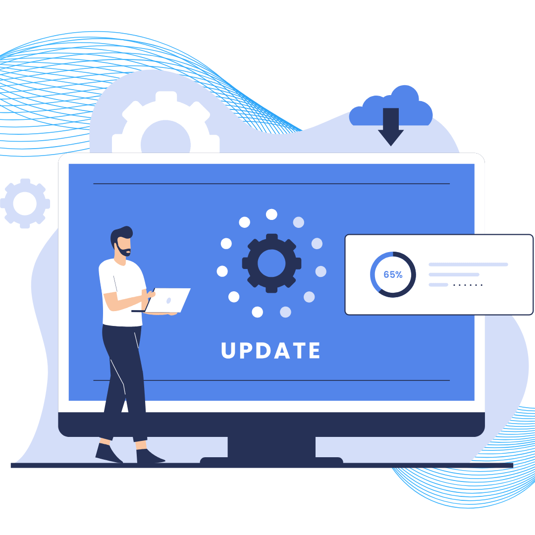 Windows — Betriebssystem und Software Update Backnang